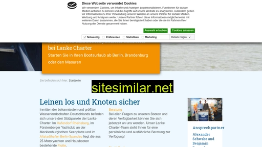 lanke-charter.de alternative sites