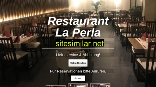 la-perla-restaurant.de alternative sites