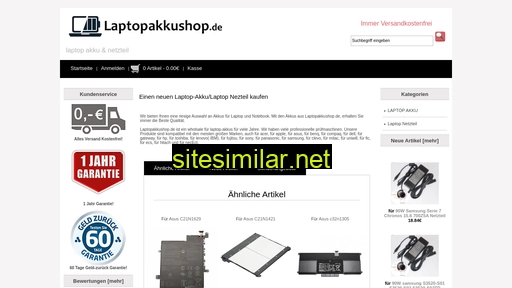 laptopakkushop.de alternative sites