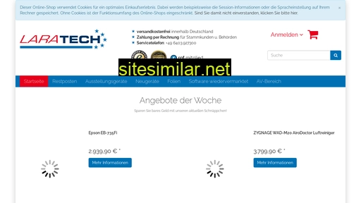 laratech-shop.de alternative sites