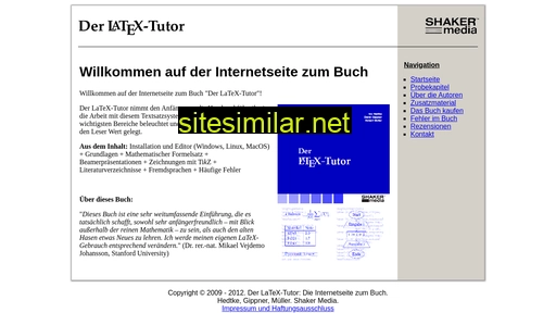 latex-tutor.de alternative sites