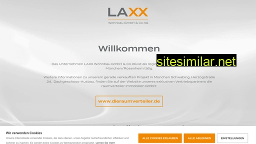 laxx-wohnbau.de alternative sites