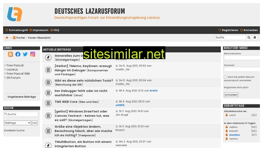lazarusforum.de alternative sites