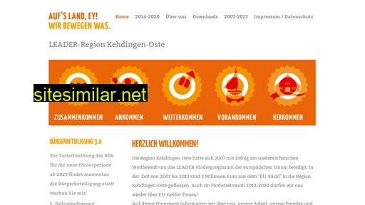 leaderregion-kehdingen-oste.de alternative sites
