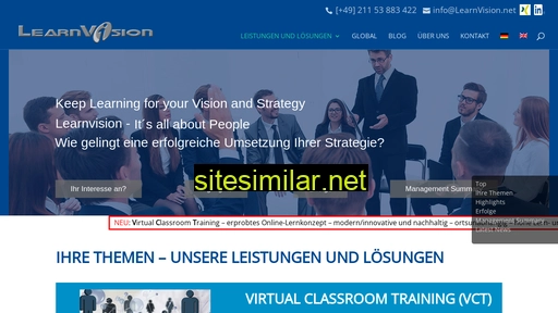 Learnvision similar sites