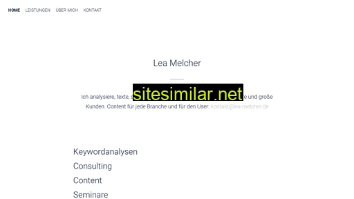 Lea-melcher similar sites