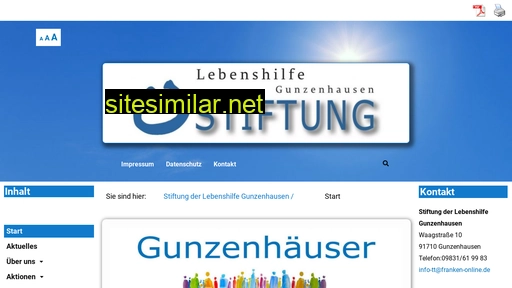 Lebenshilfe-gunzenhausen similar sites