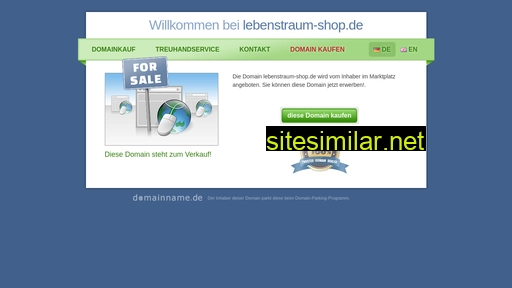 lebenstraum-shop.de alternative sites