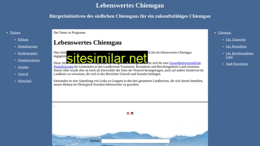 lebenswertes-chiemgau.de alternative sites