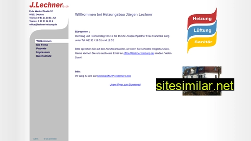 lechner-heizung.de alternative sites