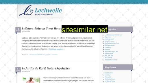 Lechwelle similar sites
