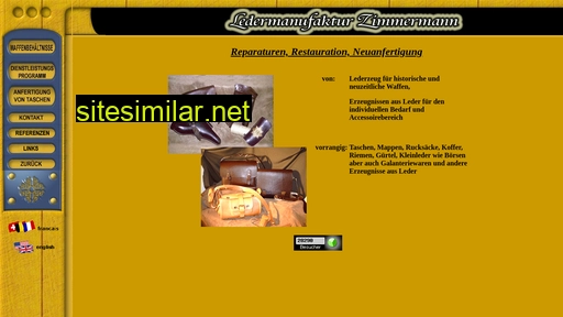 ledermanufaktur-zimmermann.de alternative sites