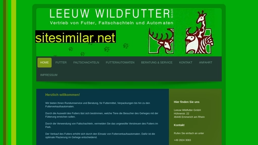 leeuw-wildfutter.de alternative sites