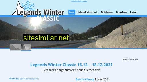 legendswinter-classic.de alternative sites