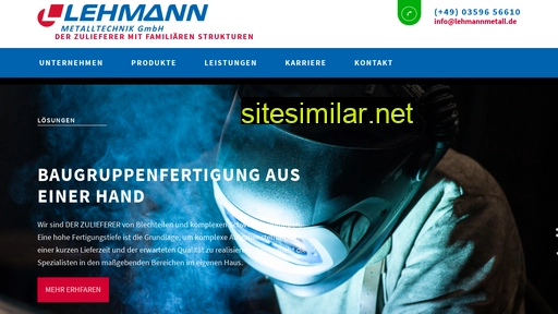 lehmannmetall.de alternative sites