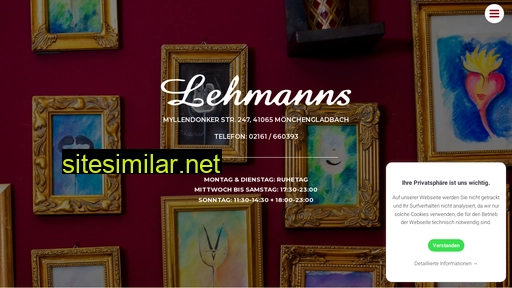 lehmanns-restaurant.de alternative sites