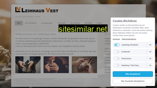leihhaus-vest.de alternative sites