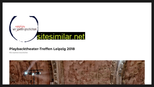 Leipzig2018-playbacktheaternetzwerk similar sites