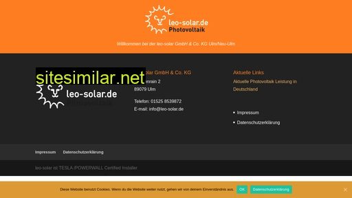 leo-solar.de alternative sites