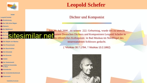 Leopold-schefer similar sites