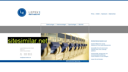 lepek-elektro.de alternative sites