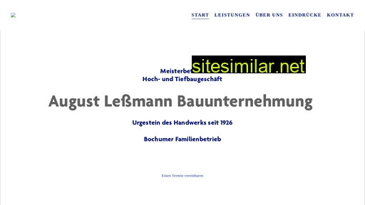 lessmann-bau.de alternative sites