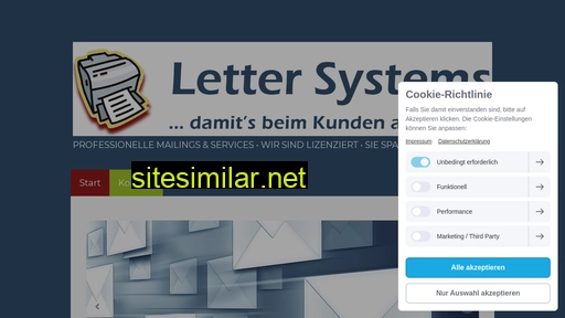 letter-systems.de alternative sites