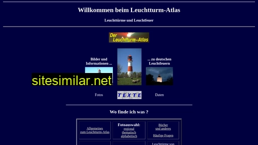 leuchtturm-atlas.de alternative sites
