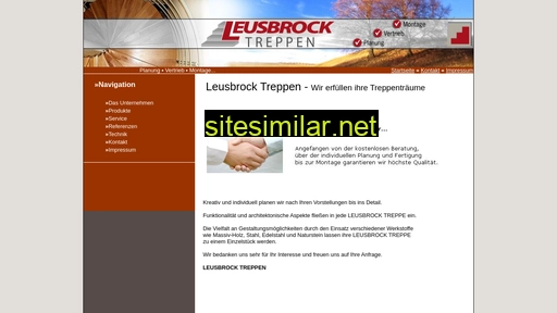 leusbrock-treppen.de alternative sites