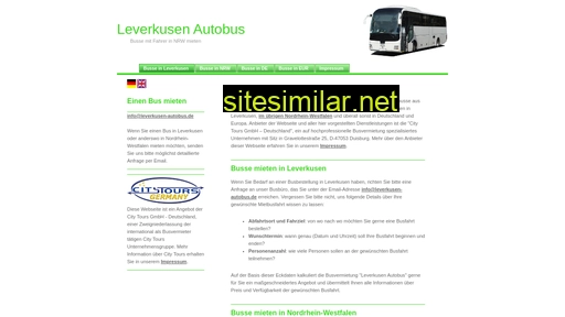 leverkusen-autobus.de alternative sites