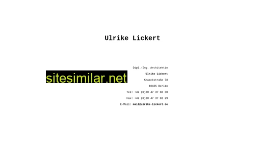 lickert-web.de alternative sites