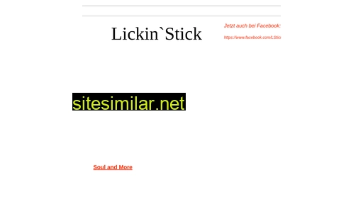 lickin-stick.de alternative sites