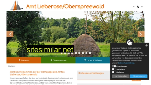 lieberose-oberspreewald.de alternative sites