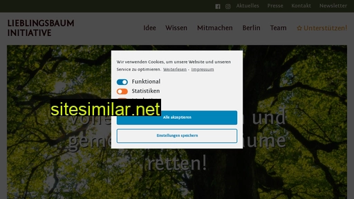 Lieblingsbaum-initiative similar sites