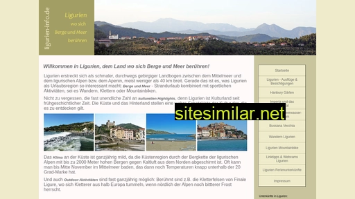 Ligurien-info similar sites