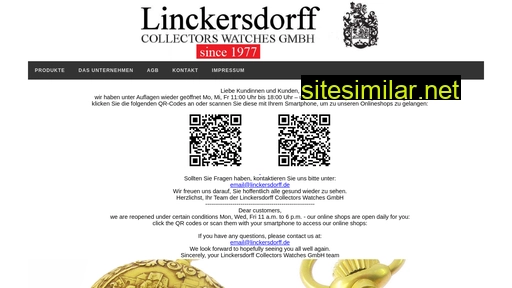 linckersdorff.de alternative sites