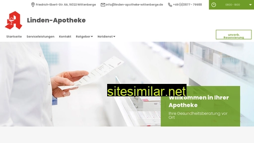 Linden-apotheke-wittenberge-app similar sites