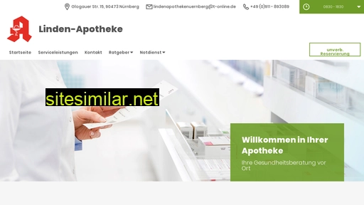lindenapotheke-nuernberg-app.de alternative sites