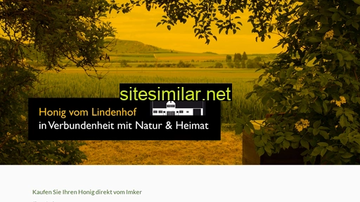 lindenhof-honig.de alternative sites