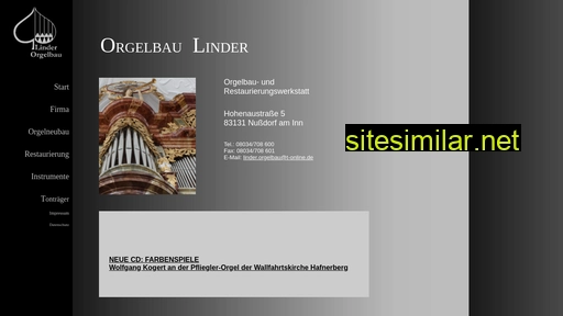 linder-orgelbau.de alternative sites