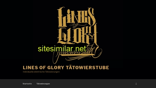 lines-of-glory-tattoo.de alternative sites