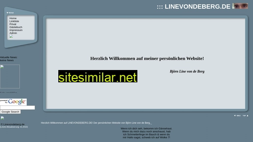 linevondeberg.de alternative sites