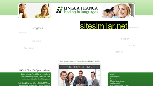 lingua-franca.de alternative sites
