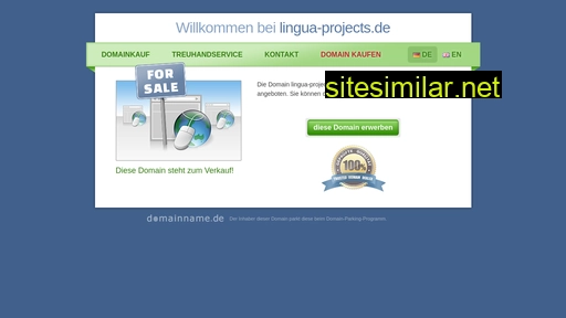 lingua-projects.de alternative sites