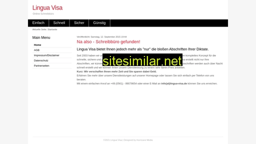 lingua-visa.de alternative sites