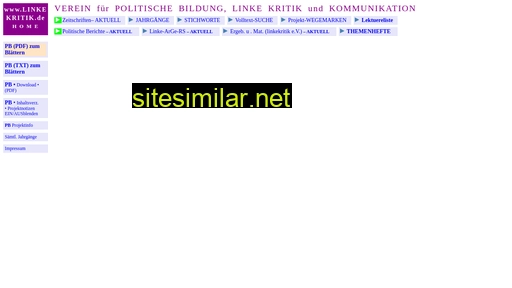 linkekritik.de alternative sites