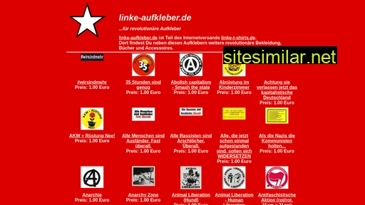 linke-aufkleber.de alternative sites