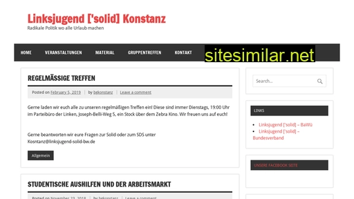 linksjugend-konstanz.de alternative sites