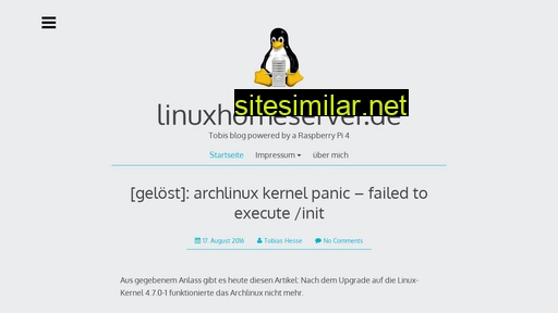 Linuxhomeserver similar sites