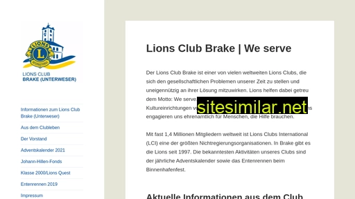 Lions-brake similar sites